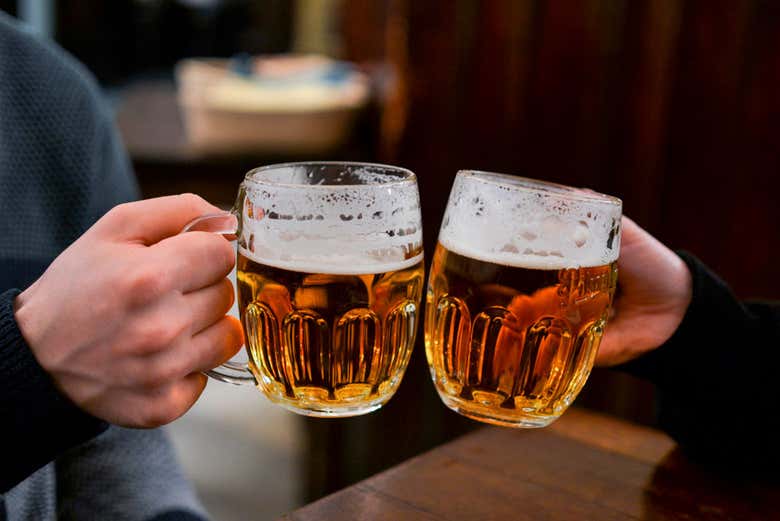 Birra Pilsen a Praga