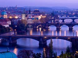 Ponte di Praga sul Moldava