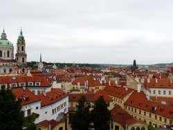 Giardini Vrtba, Vista di Praga