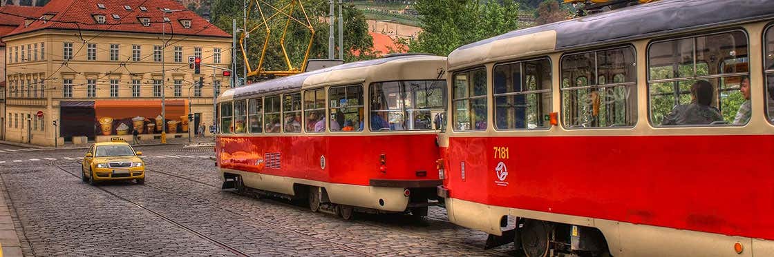 Tram a Praga